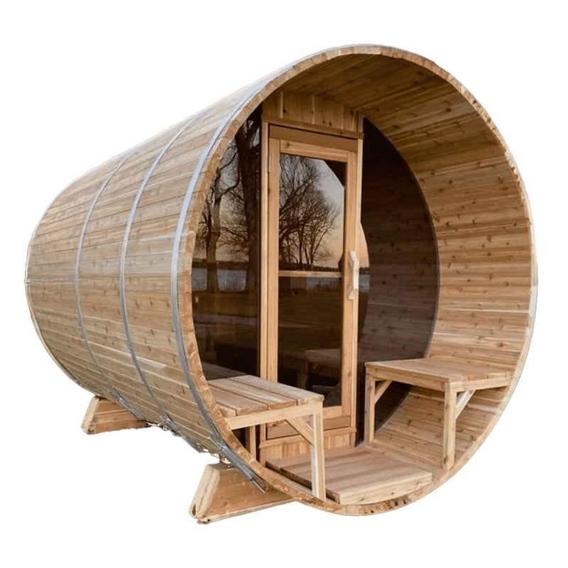 Leisurecraft - Canadian Timber Tranquility MP Barrel Sauna- CTC2345MPE