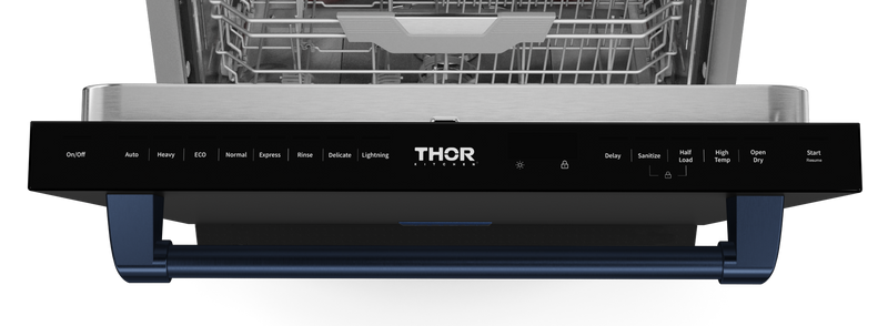 THOR Kitchen - 24-inch Gordon Ramsay Series Dishwasher Matte Black/Navy Blue - DW24X8BA00-BLU - IMG7