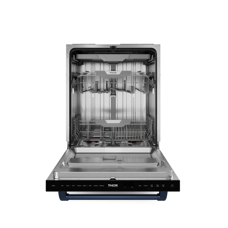 THOR Kitchen - 24-inch Gordon Ramsay Series Dishwasher Matte Black/Navy Blue - DW24X8BA00-BLU - IMG2