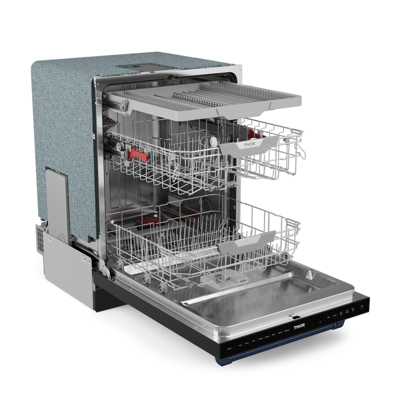 THOR Kitchen - 24-inch Gordon Ramsay Series Dishwasher Matte Black/Navy Blue - DW24X8BA00-BLU - IMG5