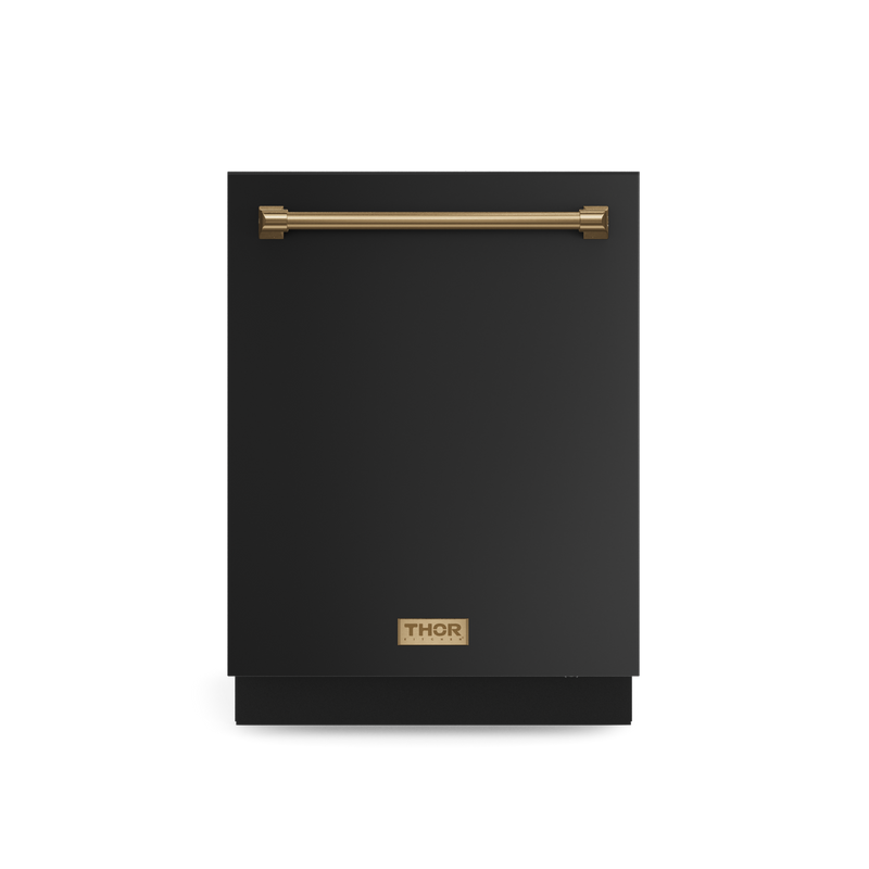 THOR Kitchen - 24-inch Gordon Ramsay Series Dishwasher Matte Black/Bronze - DW24X8BA00-BRZ - IMG1