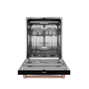 THOR Kitchen - 24-inch Gordon Ramsay Series Dishwasher Matte Black/Rose Gold - DW24X8BA00-RSG - IMG2