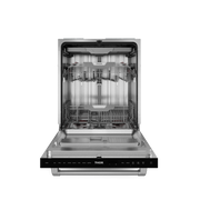 THOR Kitchen - 24-inch Gordon Ramsay Series Dishwasher Stainless Matte Black/Stainless Steel - DW24X8BA00-SS - IMG2