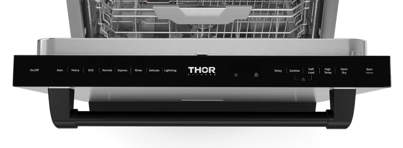 THOR Kitchen - 24-inch Gordon Ramsay Series Dishwasher Stainless Steel/Black - DW24X8BA99-BLK - IMG6