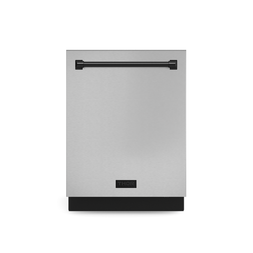 THOR Kitchen - 24-inch Gordon Ramsay Series Dishwasher Stainless Steel/Black - DW24X8BA99-BLK - IMG1