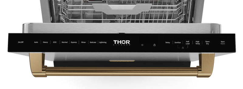THOR Kitchen - 24-inch Gordon Ramsay Series Dishwasher Stainless Steel/Bronze - DW24X8BA99-BRZ - IMG6
