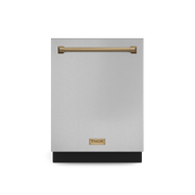 THOR Kitchen - 24-inch Gordon Ramsay Series Dishwasher Stainless Steel/Bronze - DW24X8BA99-BRZ - IMG1