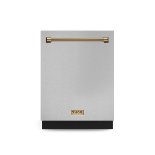 THOR Kitchen - 24-inch Gordon Ramsay Series Dishwasher Stainless Steel/Bronze - DW24X8BA99-BRZ - IMG1
