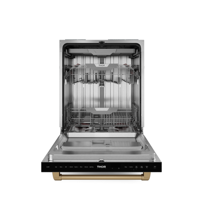 THOR Kitchen - 24-inch Gordon Ramsay Series Dishwasher Stainless Steel/Bronze - DW24X8BA99-BRZ - IMG2