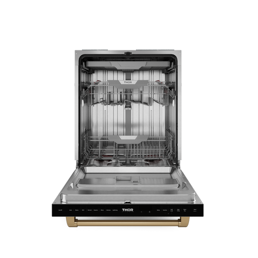 THOR Kitchen - 24-inch Gordon Ramsay Series Dishwasher Stainless Steel/Bronze - DW24X8BA99-BRZ - IMG2