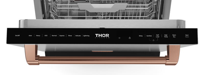 THOR Kitchen - 24-inch Gordon Ramsay Series Dishwasher Stainless Steel/Rose Gold - DW24X8BA99-RSG - IMG6