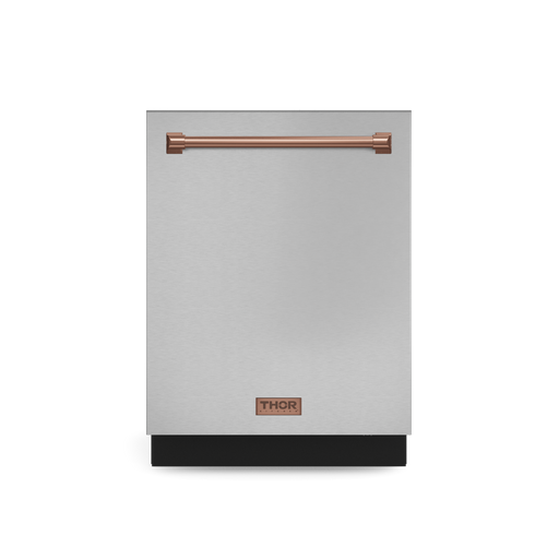 THOR Kitchen - 24-inch Gordon Ramsay Series Dishwasher Stainless Steel/Rose Gold - DW24X8BA99-RSG - IMG1