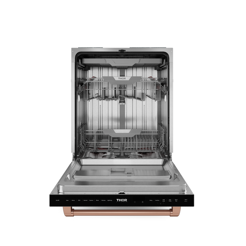 THOR Kitchen - 24-inch Gordon Ramsay Series Dishwasher Stainless Steel/Rose Gold - DW24X8BA99-RSG - IMG2