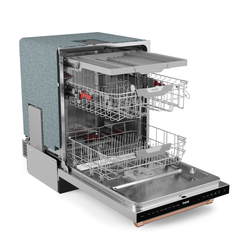 THOR Kitchen - 24-inch Gordon Ramsay Series Dishwasher Stainless Steel/Rose Gold - DW24X8BA99-RSG - IMG5