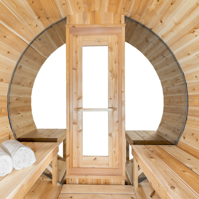 Leisurecraft - Canadian Timber Serenity MP Barrel Sauna - CTC2245MPE