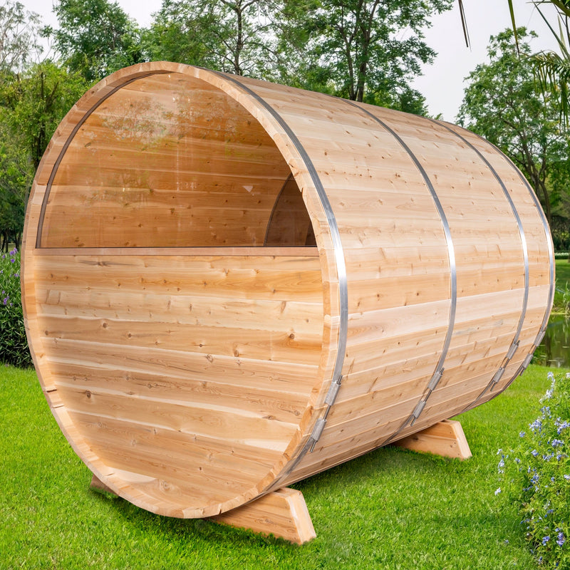 Leisurecraft - Canadian Timber Serenity MP Barrel Sauna - CTC2245MPE
