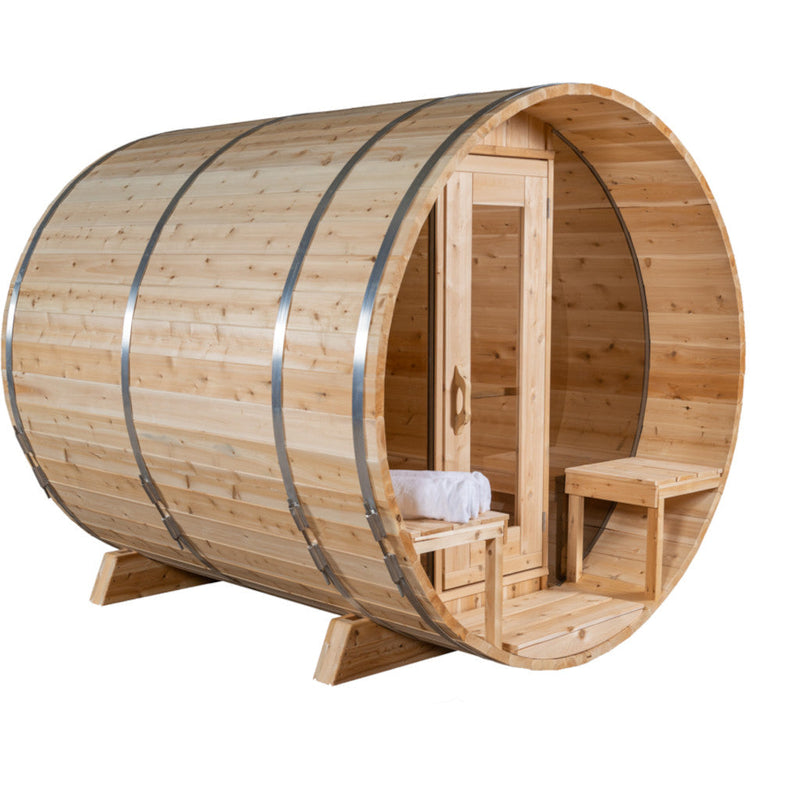 Leisurecraft - Canadian Timber Serenity MP Barrel Sauna - CTC2245MPE