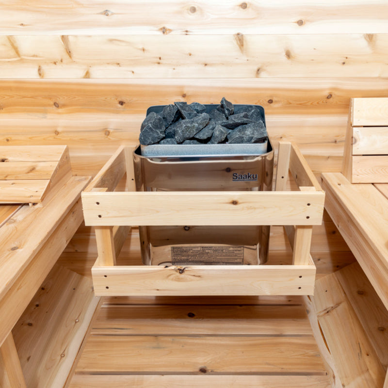 Leisurecraft - Canadian Timber Serenity MP Barrel Sauna - CTC2245MPE