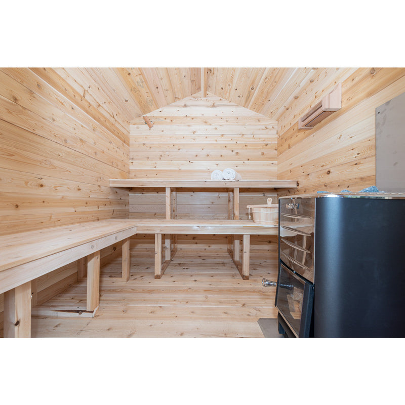 Leisurecraft - Canadian Timber Georgian Cabin Sauna - CTC88W-1