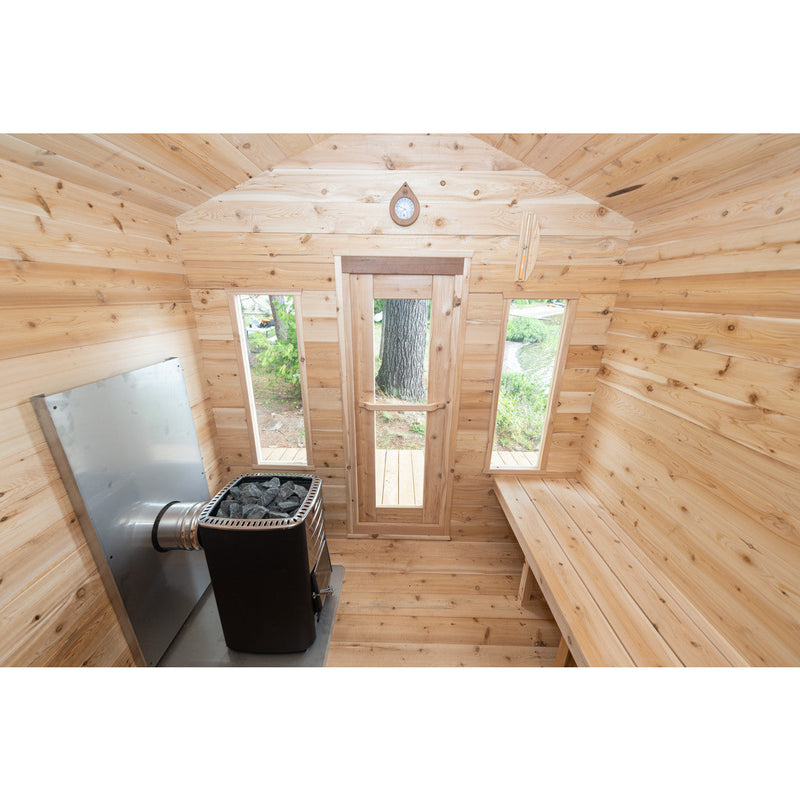 Leisurecraft - Canadian Timber Georgian Cabin Sauna - CTC88W-1