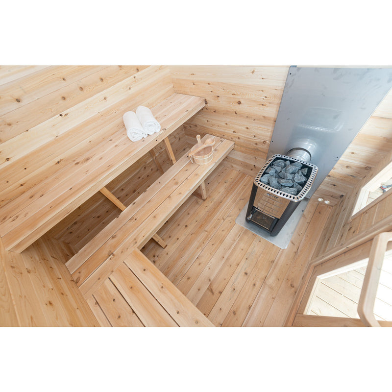 Leisurecraft - Canadian Timber Georgian Cabin Sauna - CTC88W-1