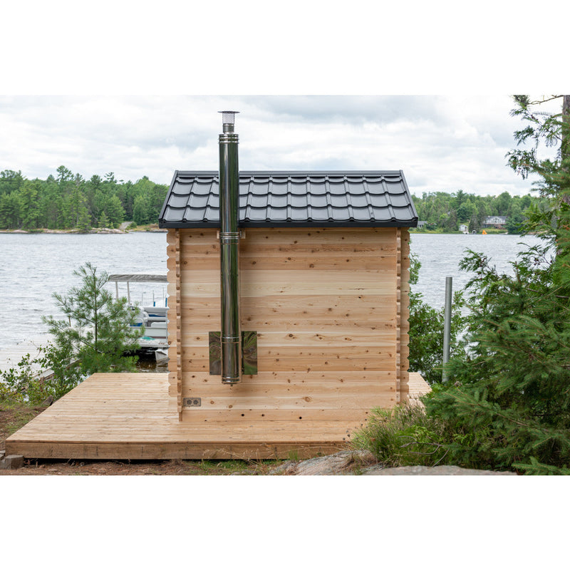 Leisurecraft - Canadian Timber Georgian Cabin Sauna - CTC88W-1