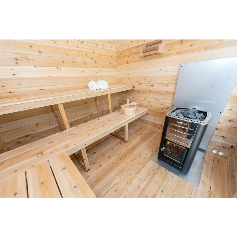 Leisurecraft - Canadian Timber Georgian Cabin Sauna - CTC88W-1