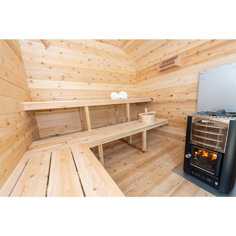 Leisurecraft - Canadian Timber Georgian Cabin Sauna - CTC88W-1