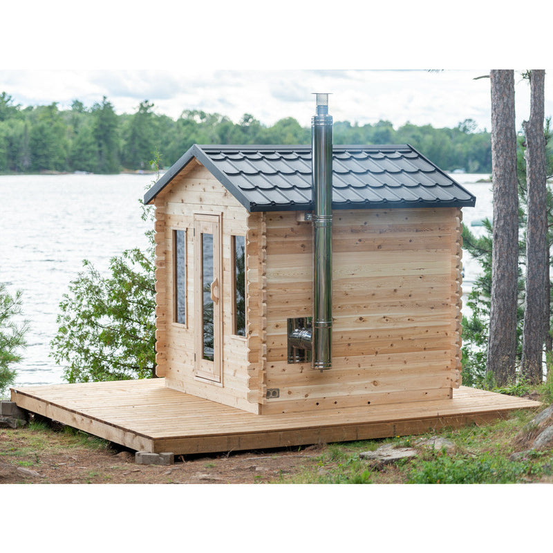 Leisurecraft - Canadian Timber Georgian Cabin Sauna - CTC88W-1