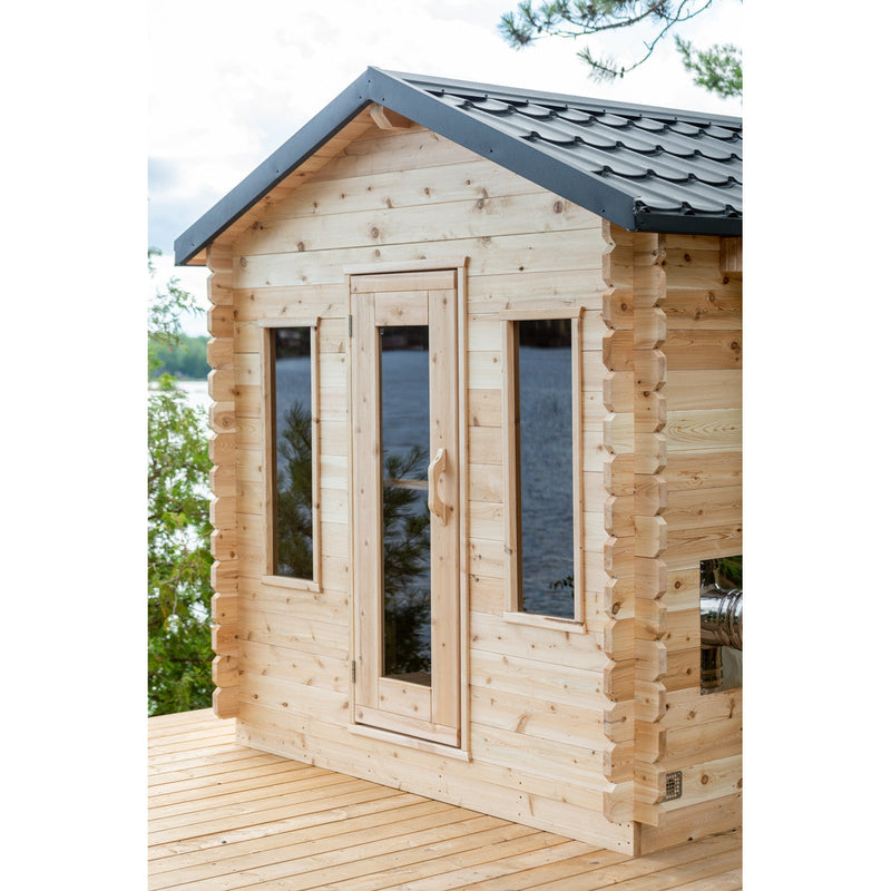 Leisurecraft - Canadian Timber Georgian Cabin Sauna - CTC88W-1