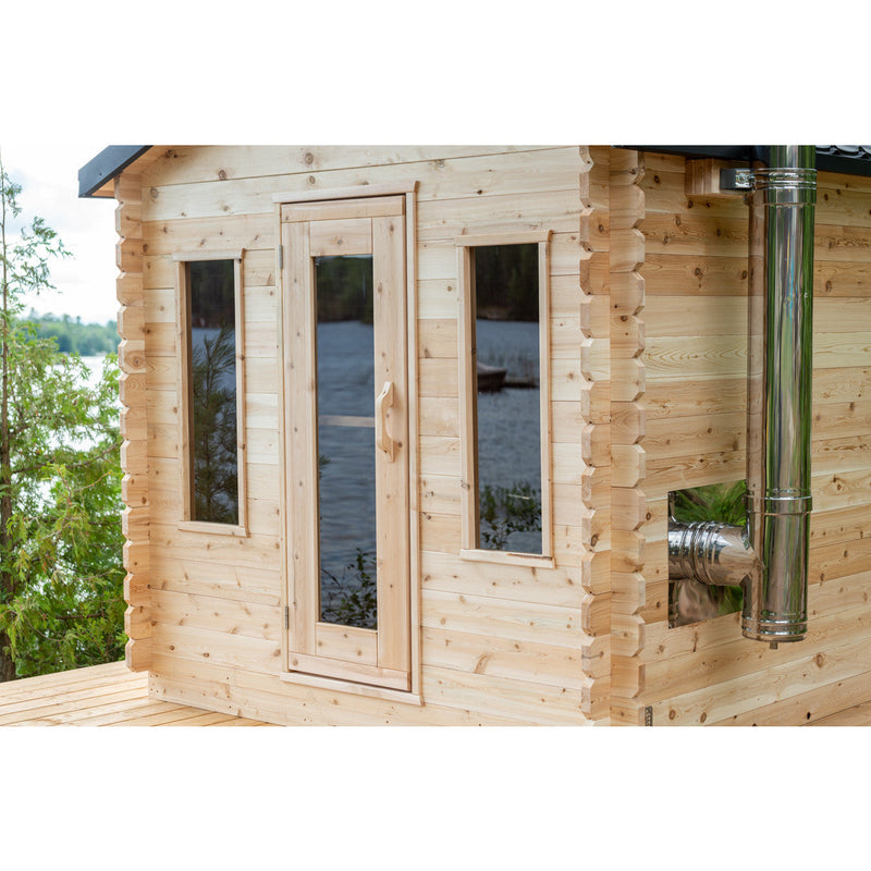 Leisurecraft - Canadian Timber Georgian Cabin Sauna - CTC88W-1