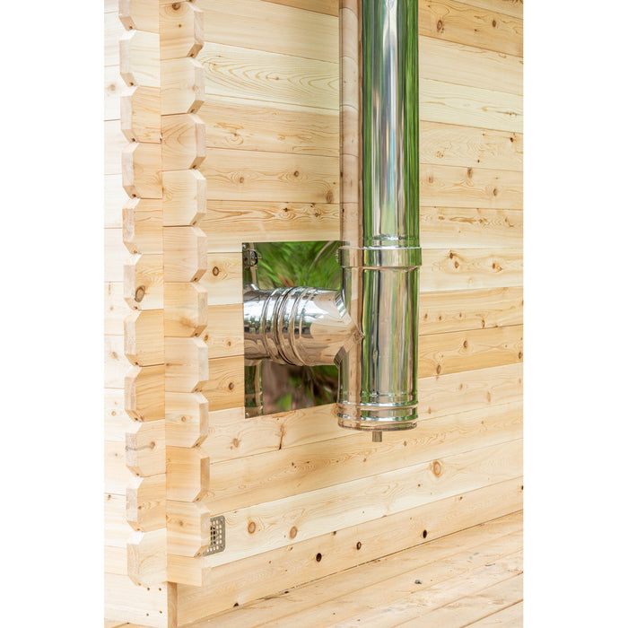 Leisurecraft - Canadian Timber Georgian Cabin Sauna - CTC88W-1