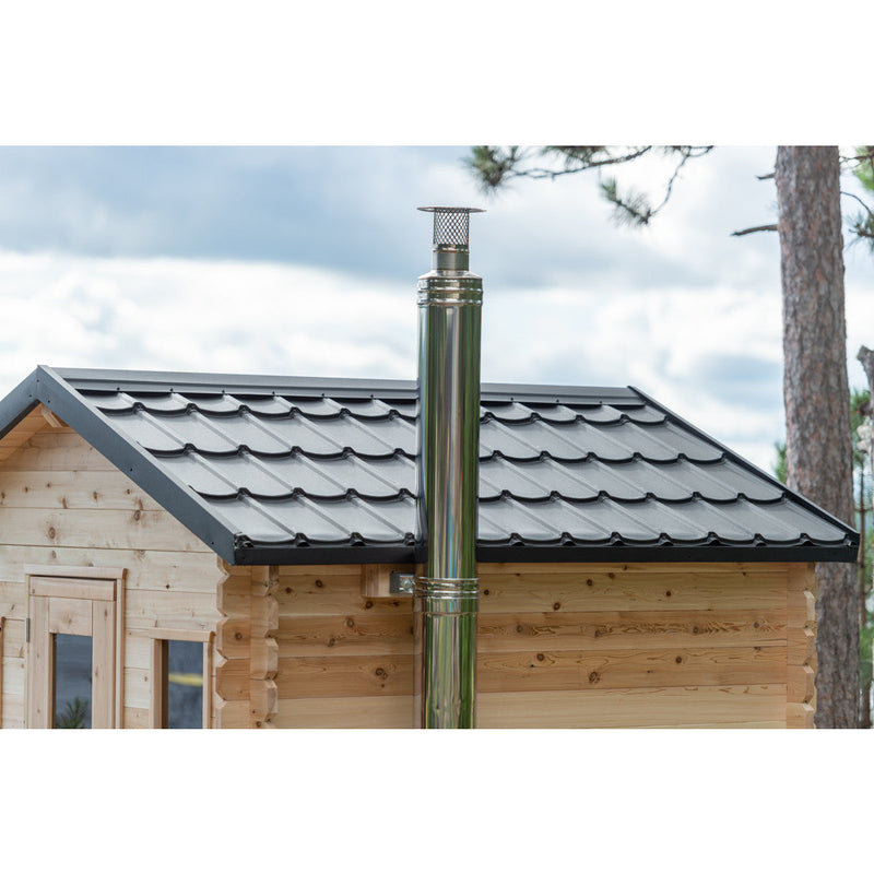 Leisurecraft - Canadian Timber Georgian Cabin Sauna - CTC88W-1