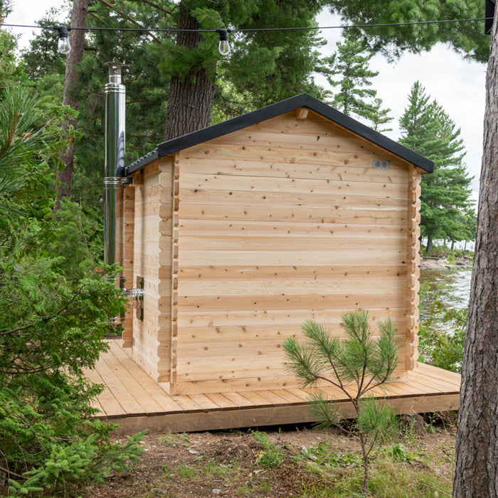 Leisurecraft - Canadian Timber Georgian Cabin Sauna - CTC88W-1