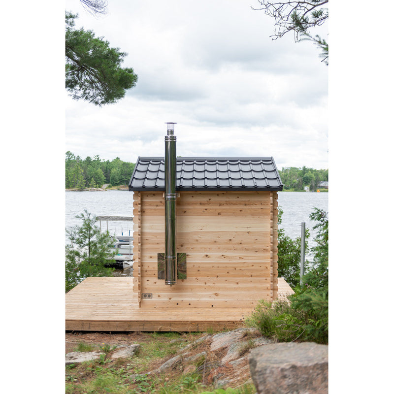 Leisurecraft - Canadian Timber Georgian Cabin Sauna - CTC88W-1