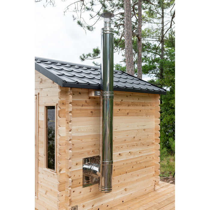 Leisurecraft - Canadian Timber Georgian Cabin Sauna - CTC88W-1