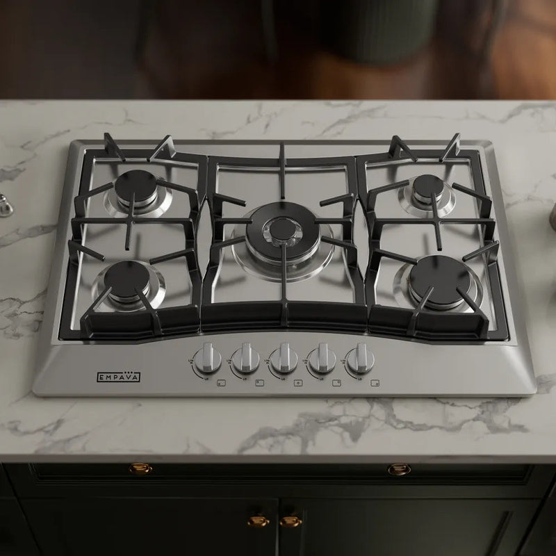 Empava - 30-inch Built-in Gas Stove Cooktop - EMPV-30GC21-GX - IMG7