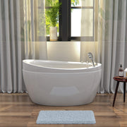 Empava - 59" Freestanding Japanese-Style Air Massage Bathtub with Reversible Drain - EMPV-59JT011 - IMG2
