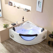 Empava - 59" Alcove Whirlpool Inline Heater LED Tub with Left Drain - EMPV-59JT319LED - IMG4