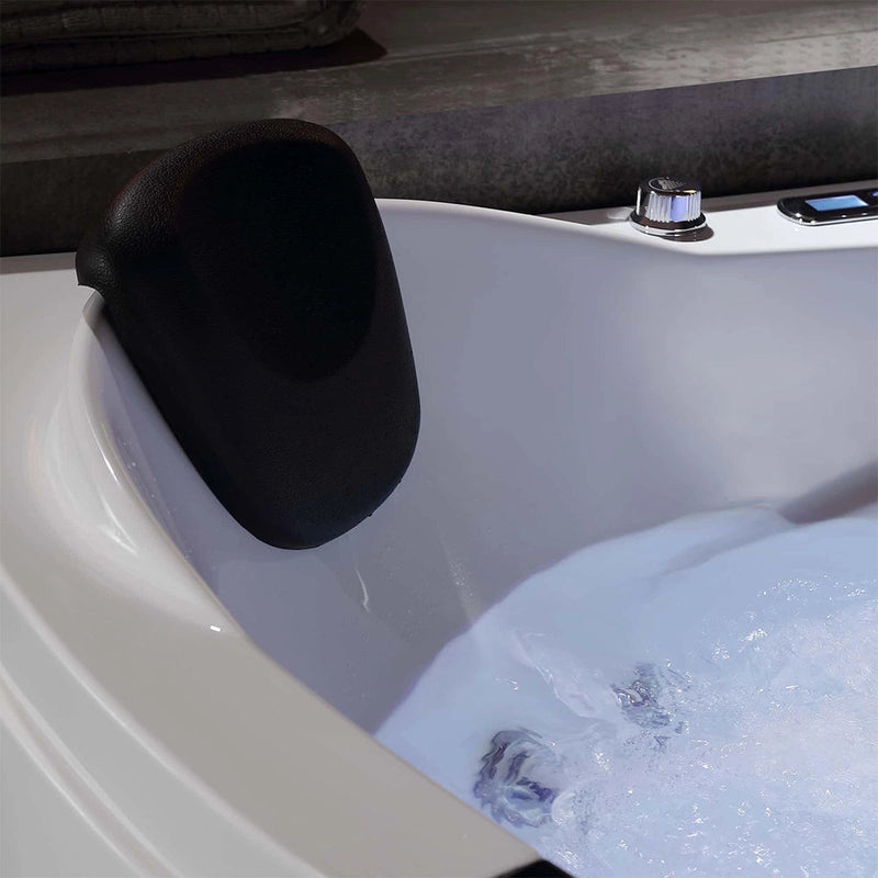 Empava - 59" Alcove Whirlpool Inline Heater LED Tub with Left Drain - EMPV-59JT319LED - IMG7
