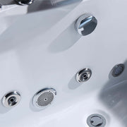 Empava - 59" Alcove LED Whirlpool Bathtub with Center Drain - EMPV-59JT408LED - IMG6