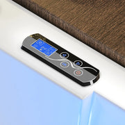 Empava - 59" Alcove Combo Massage Whirlpool Inline Heater LED Tub with Left Drain - EMPV-59PRO03 - IMG5