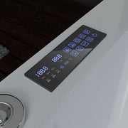Empava - 71-inch Freestanding Combination Massage 2-Person LED Tub With Center Drain - EMPV-71JT801 - IMG7