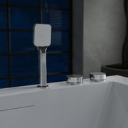 Empava - 71-inch Freestanding Combination Massage 2-Person LED Tub With Center Drain - EMPV-71JT801 - IMG8
