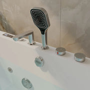Empava - 71" Alcove Dual Massage Whirlpool Inline Heater 2-Person Bathtub with Revi-skin Therapy - EMPV-71PRO05 - IMG6