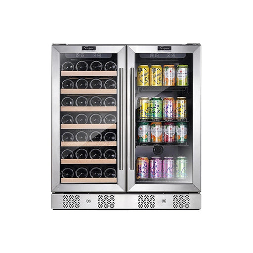 Empava - 30-inch Dual Zone Wine & Beverage Cooler Fridge - EMPV-BR04D - IMG1