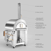 Empava - Outdoor Wood Fired and Gas Pizza Oven - EMPV-PG03 - IMG6