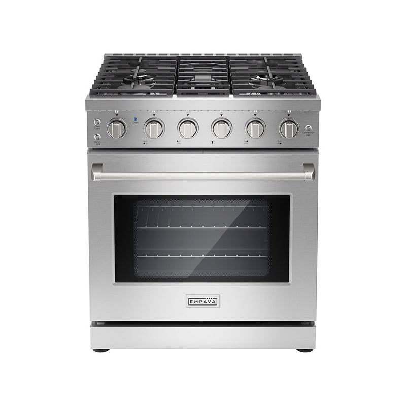 Empava - 30-inch Pro-Style Slide-in Single Oven Gas Range - EMPV-30GR10 - IMG2