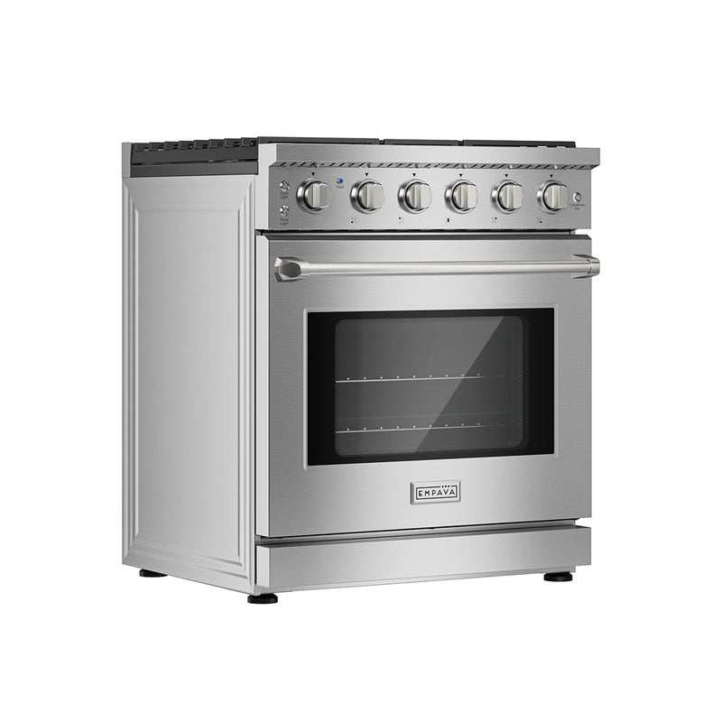 Empava - 30-inch Pro-Style Slide-in Single Oven Gas Range - EMPV-30GR10 - IMG3