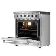 Empava - 30-inch Pro-Style Slide-in Single Oven Gas Range - EMPV-30GR10 - IMG5